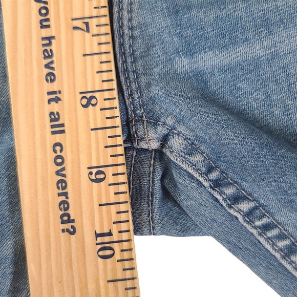 Vigoss Women's Jeans Size 28x28 Marley Super Skinny Distressed Blue Denim * - Picture 15 of 16